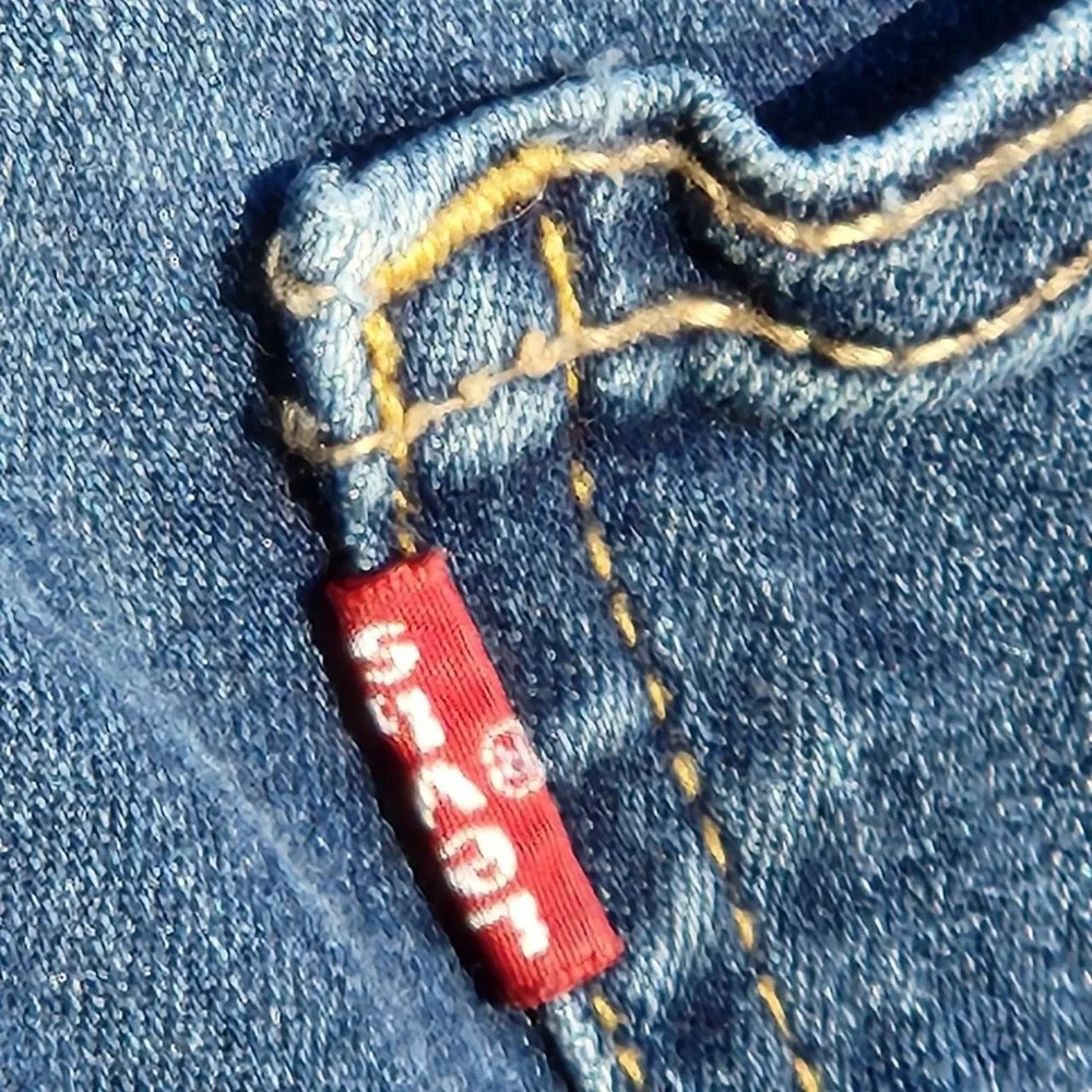 Levi's 511 Performance Boys Size 8 Regular Slim Fit Blue Stretch Jeans